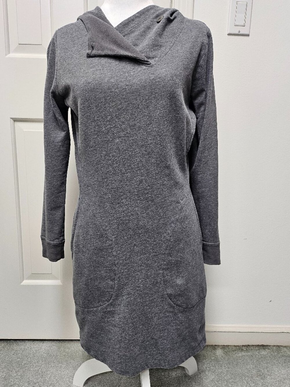 Toad & Co Gray Sweater Dress - Small